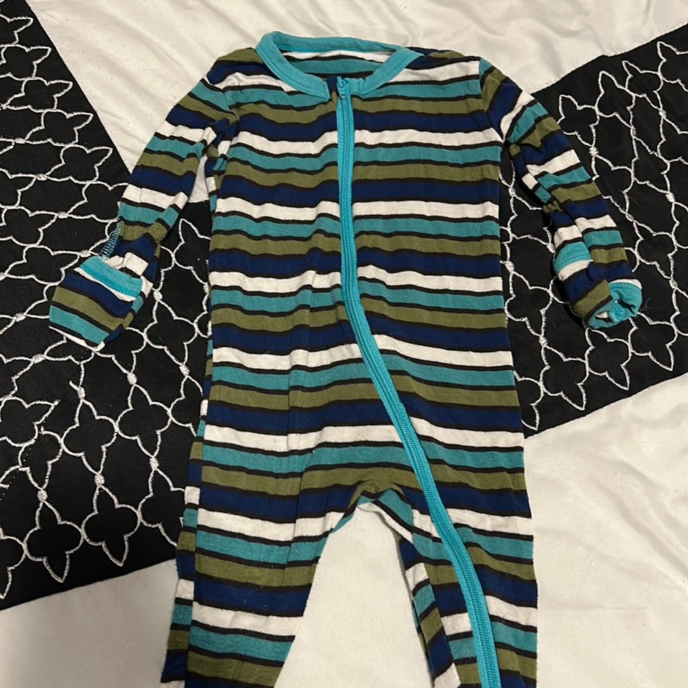 Kickee Pants zippie pajama size 3-6 months